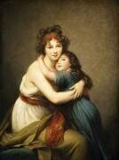 Madame Vigée-Le Brun et sa fille, Jeanne-Lucie, dite Julie (1780-1819) (Elisabeth Vigée Le Brun) - Muzeo.com