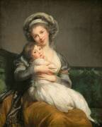 Madame Vigée-Le Brun et sa fille, Jeanne Marie-Louise (1780-1819) (Elisabeth Vigée Le Brun) - Muzeo.com