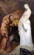 Marguerite tenant son enfant mort (Ary Scheffer) - Muzeo.com