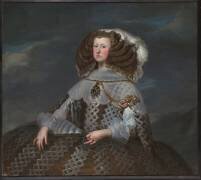 Marie-Anne d'Autriche, reine d'Espagne (seconde épouse de Philippe III) (1634-1696) (anonymous) - Muzeo.com