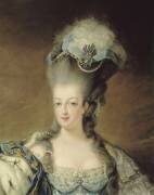 Marie-Antoinette, reine de France (1755-1793) (détail) (Jean-Baptiste André...) - Muzeo.com