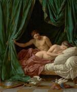 Mars et Vénus, une Allégorie de la Paix (Louis Jean François Lagrenée) - Muzeo.com