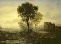 Matin (Claude Gellée) - Muzeo.com