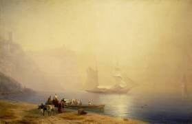 Matin au bord de la mer (Ivan Aivazovsky) - Muzeo.com