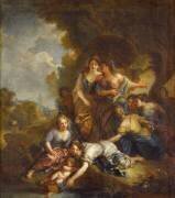 Moïse sauvé des eaux (Charles de la Fosse) - Muzeo.com
