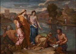 Moïse sauvé des eaux (Nicolas Poussin) - Muzeo.com