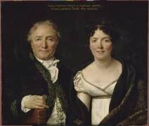 Monsieur et madame Mongez, archéologue et membre de l'Académie des Inscriptions et Belles-lettres (Jacques-Louis David) - Muzeo.com