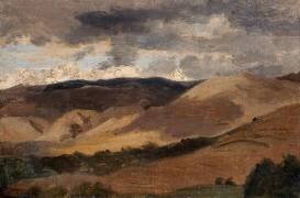 Montagnes d'Auvergne (Jean-Baptiste Camille Corot) - Muzeo.com