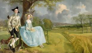 Mr and Mrs Andrews (Thomas Gainsborough) - Muzeo.com
