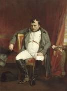 Napoléon à Fontainebleau, le 31 mars 1814 (Paul Delaroche) - Muzeo.com