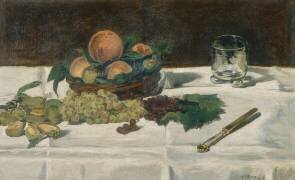Nature morte : fruits sur une table (Edouard Manet) - Muzeo.com