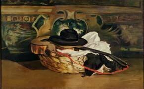Nature morte : guitare et sombrero (Edouard Manet) - Muzeo.com