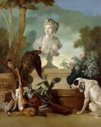 Nature morte au buste de l'Afrique (Jean-Baptiste Oudry) - Muzeo.com