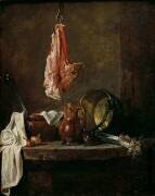 Nature morte au carré de viande (Jean Siméon Chardin) - Muzeo.com