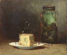 Nature morte au fromage (Guillaume Fouace) - Muzeo.com