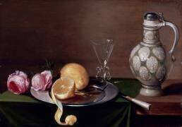 Nature morte au pichet (Jacob van Es) - Muzeo.com