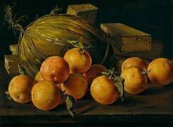 Nature morte aux oranges (Luis Meléndez) - Muzeo.com