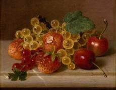 Nature morte aux petits fruits (Jakob Lehnen) - Muzeo.com