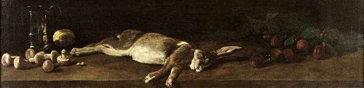 Nature morte avec un lièvre (François Bonvin) - Muzeo.com