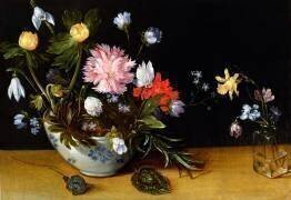 Nature morte de fleurs (Jan Brueghel le Jeune) - Muzeo.com