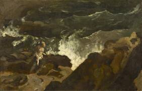 Naufragés sur une plage (Théodore Géricault) - Muzeo.com