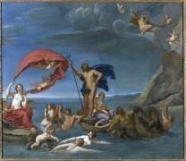 Neptune et Amphitrite ou Allégorie du monde marin (L'Albane) - Muzeo.com
