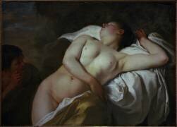 Nymphe endormie et berger (Jan Gerritsz van Bronkhorst) - Muzeo.com