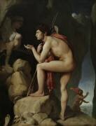 Oedipe explique l'énigme du Sphinx (Jean-Auguste-Dominique Ingres) - Muzeo.com