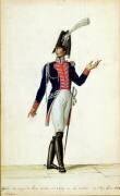 Officier de la garde du corps du roi Louis XVIII (Pierre Antoine Lesueur) - Muzeo.com