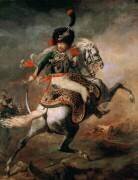 Officier des hussards chargeant à cheval (Théodore Géricault) - Muzeo.com