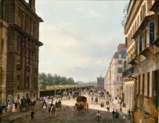 Paris, rue de Rivoli (Giuseppe Canella) - Muzeo.com