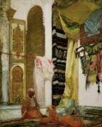 Patio à Tanger (Henri Regnault) - Muzeo.com