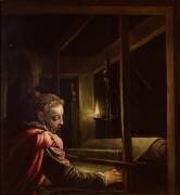 Pénélope défaisant sa tapisserie (Leandro Bassano) - Muzeo.com