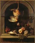 Perdrix rouge dans une niche (Nicolas de Largillière) - Muzeo.com