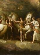 Phaëton sollicitant d'Apollon la conduite du Soleil (détail) (Benjamin West) - Muzeo.com