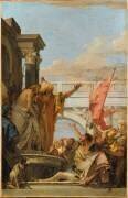 Pilate présentant le Christ à la foule des Juifs : Ecce Homo (Giambattista Tiepolo) - Muzeo.com