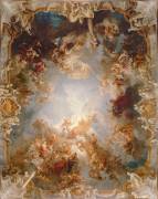 Plafond du salon d'Hercule : 
