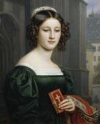 Portrait d'Anna Hillmaier (Joseph Karl Stieler) - Muzeo.com