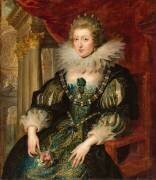 Portrait d'Anne d'Autriche (1601-1666) (Pierre Paul Rubens) - Muzeo.com