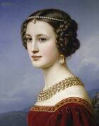 Portrait de Cornelia Vetterlein (détail) (Joseph Karl Stieler) - Muzeo.com