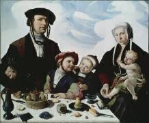 Portrait de famille (Maarten van Heemskerck) - Muzeo.com