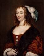 Portrait de femme (Adriaen Hanneman) - Muzeo.com