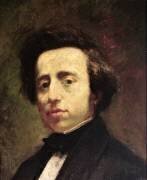 Portrait de Frédéric Chopin (Thomas Couture) - Muzeo.com