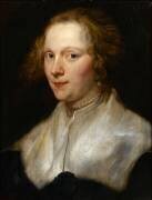 Portrait de jeune femme (Antoine van Dyck) - Muzeo.com