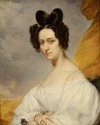 Portrait de la comtesse Marchand, née Mathilde Brayer (1805-1881) (Charles de Steuben) - Muzeo.com