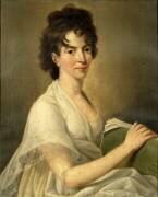 Portrait de la veuve Constanze Mozart (Hans Hansen) - Muzeo.com