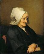 Portrait de la veuve Roumy (Jean-François Millet) - Muzeo.com