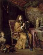 Portrait de l'artiste (Pierre Mignard) - Muzeo.com