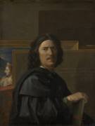 Portrait de l'artiste (Nicolas Poussin) - Muzeo.com