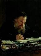 Portrait de Lev Tolstoy (Nikolaï Gay) - Muzeo.com